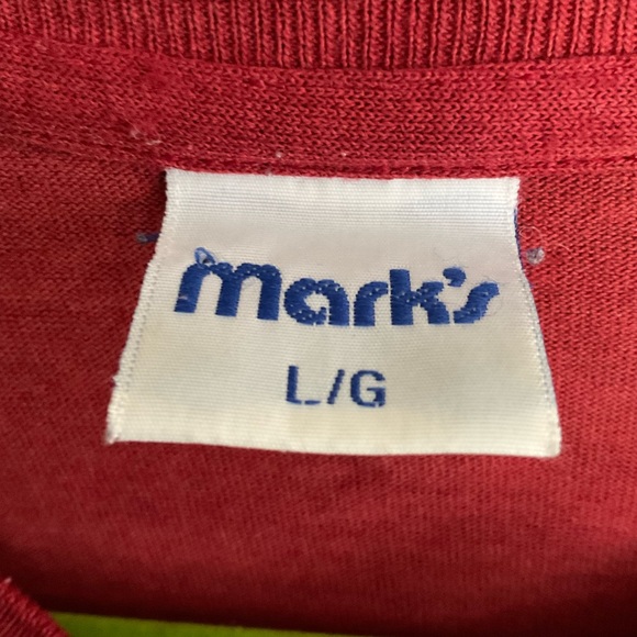 Vintage 90s Mark’s Work Wearhouse Single Stitch Pocket Tee - Picture 3 of 6